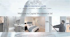 Desktop Screenshot of capitalmaintenanceltd.com