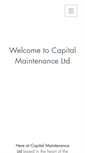 Mobile Screenshot of capitalmaintenanceltd.com